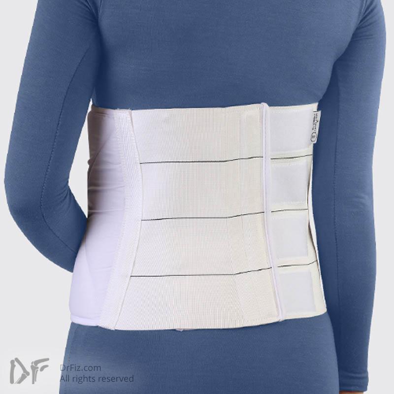 شکم بند لاغری ورزشی با پارچه شمعی طب و صنعت کد ۶۲۲۰۰