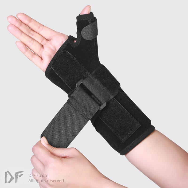 مچ بند آتل دار نئوپرن با آتل شست تک سایز طب و صنعت کد ۳۶۸۰۰